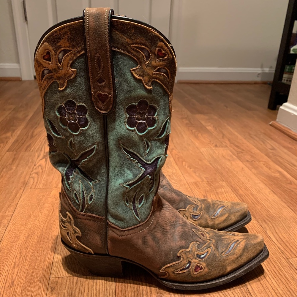 Dan Post Bluebird Cowgirl Boots